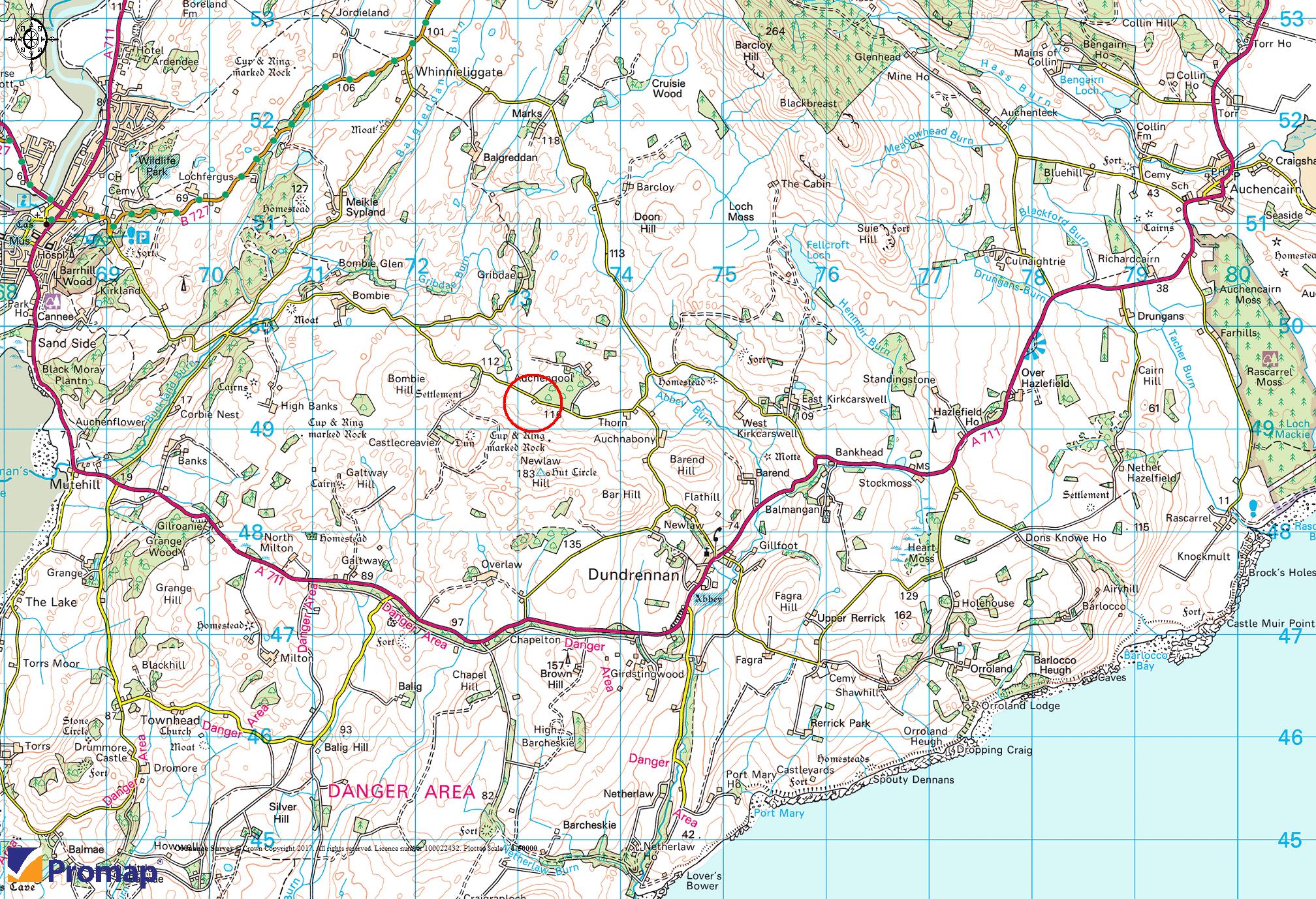 Location Plan - Threave Rural